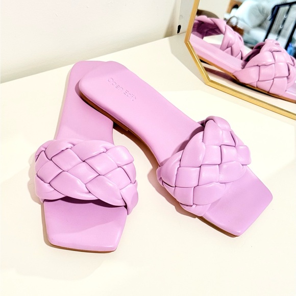 Nordstrom Shoes - Nordstrom Open Edit Women's Lucca Slide Sandal - 7.5, Purple/Lavender